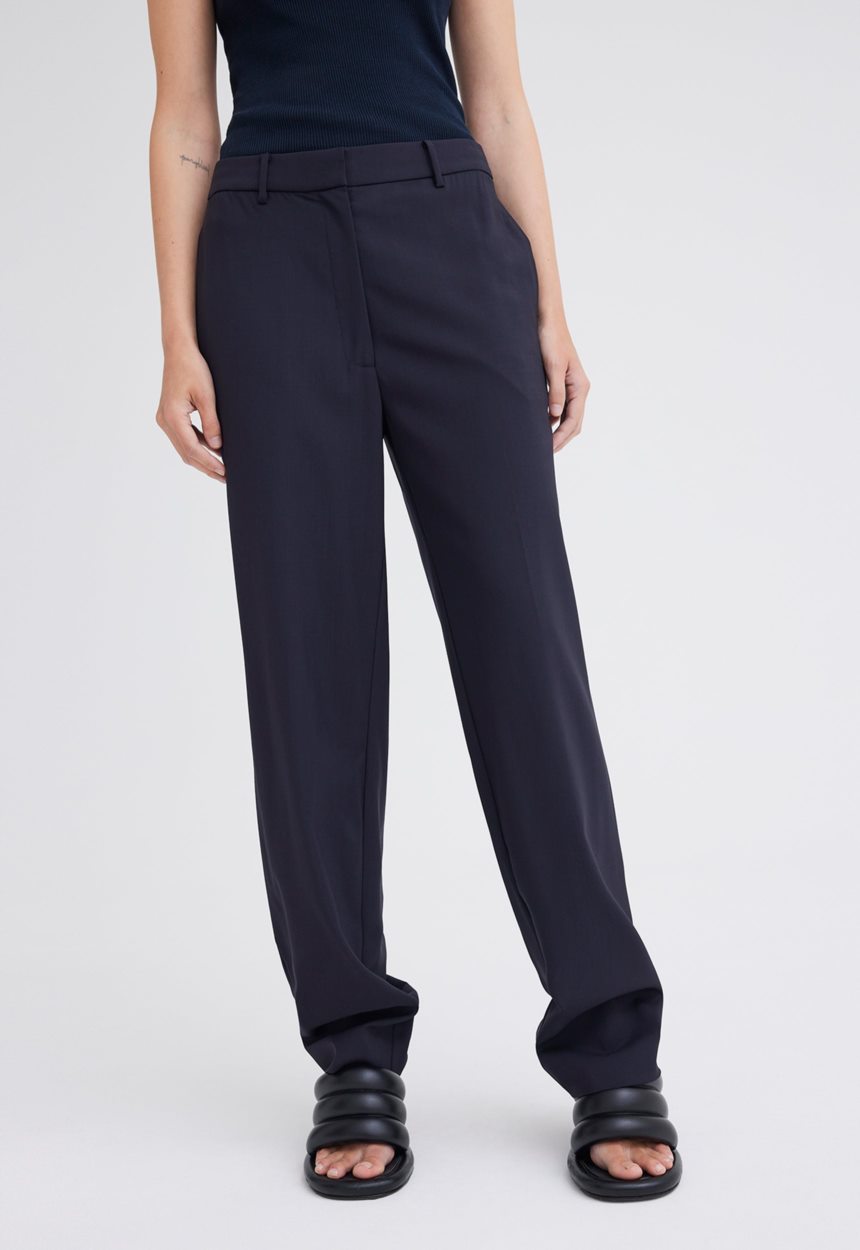 Jac + Jack Riki Merino Wool Pant - Darkest Navy